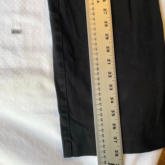 St. John's Bay Women Khaki Pants size 22W Black Straight Leg Mid Rise - Picture 4 of 11